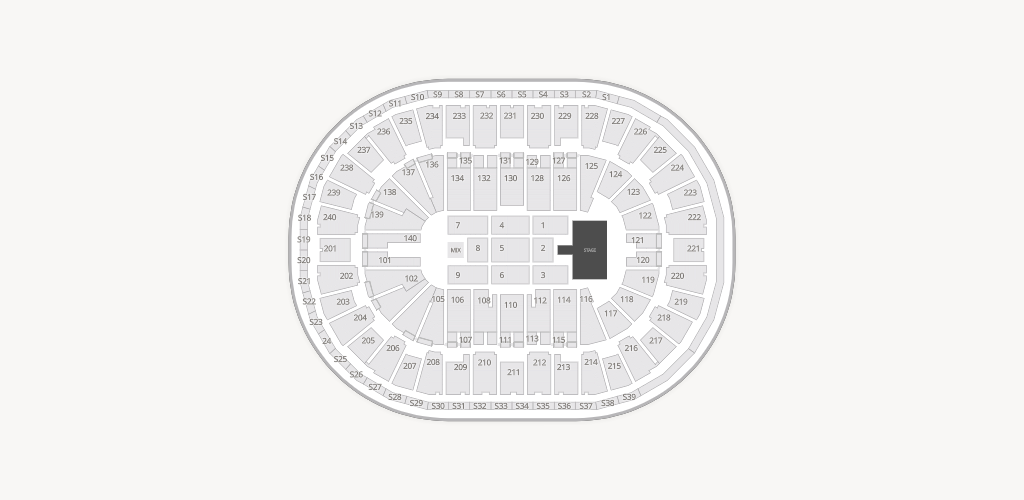 Heritage Bank Center Seating Chart