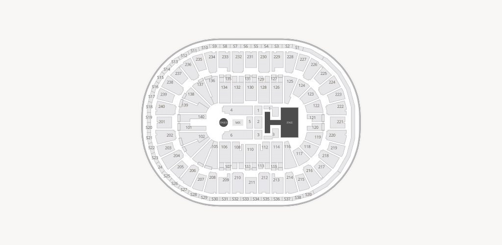 Heritage Bank Center Seating Chart
