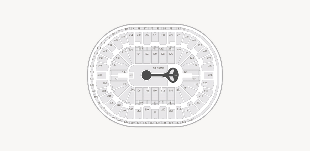 Heritage Bank Center Seating Chart