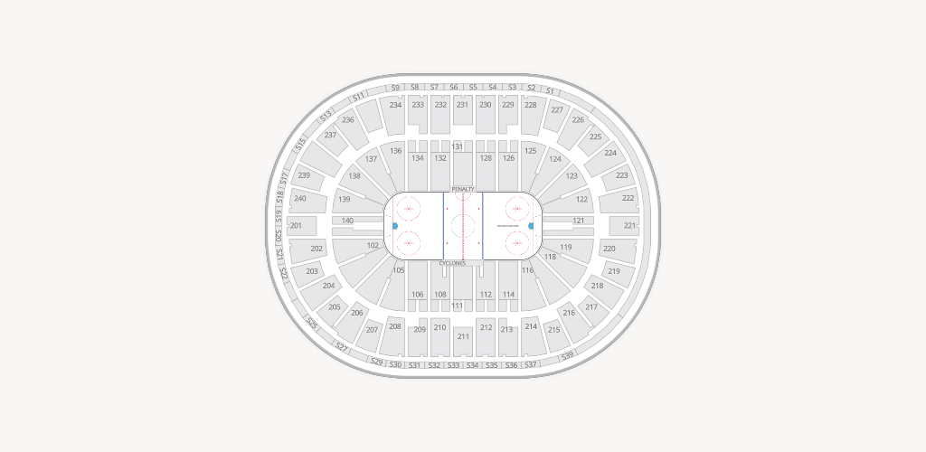 Heritage Bank Center Seating Chart