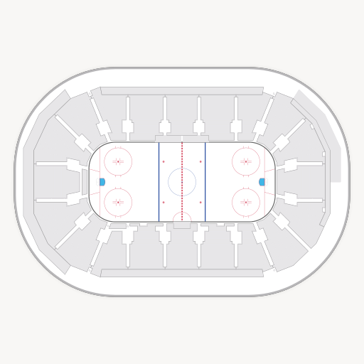 Hertz Arena seating chart