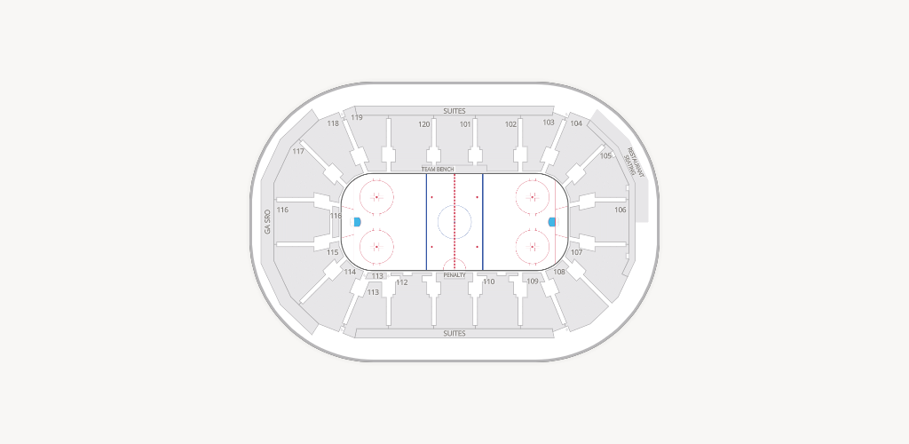 Hertz Arena Seating Chart