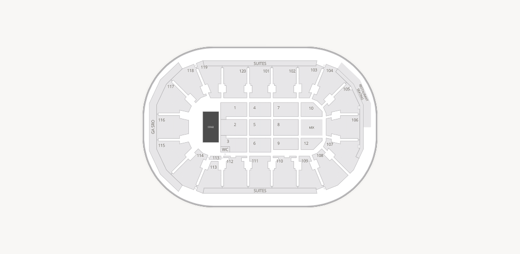 Hertz Arena Seating Chart