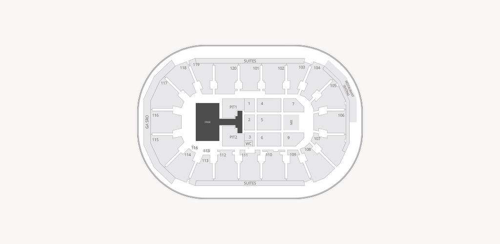 Hertz Arena Seating Chart