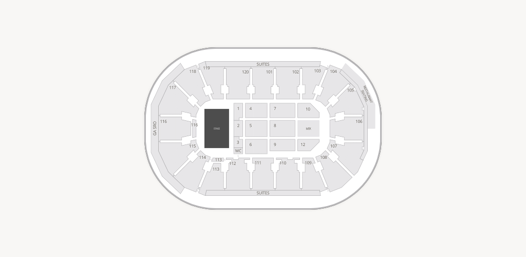 Hertz Arena Seating Chart