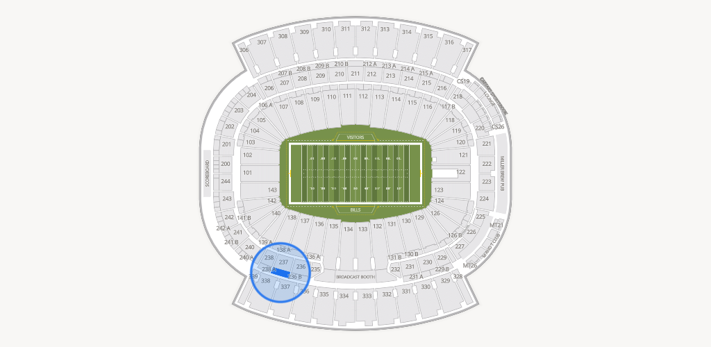 Highmark Stadium - NY Seating Chart