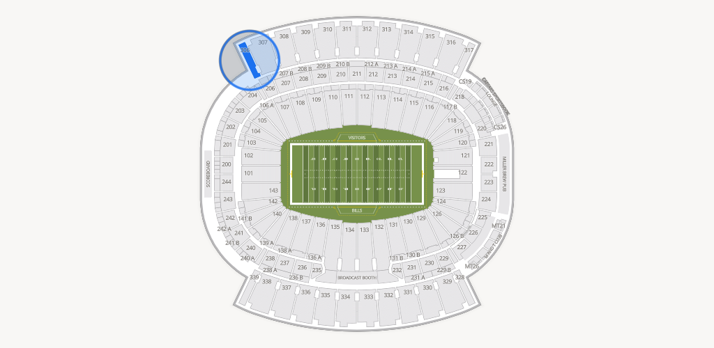 Highmark Stadium - NY Seating Chart