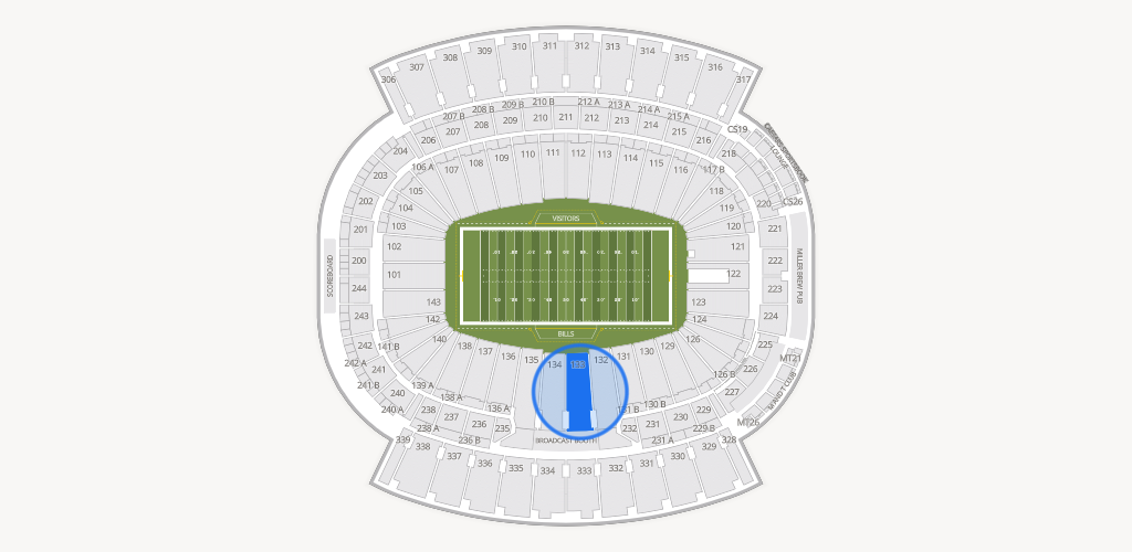 Highmark Stadium - NY Seating Chart