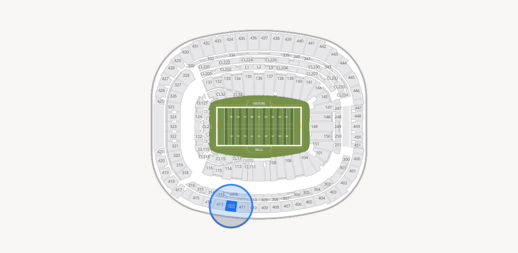 Highmark Stadium - NY Seating Chart