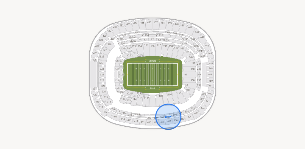 Highmark Stadium - NY Seating Chart