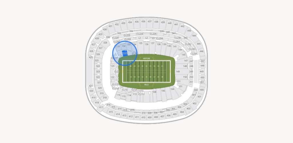 Highmark Stadium - NY Seating Chart