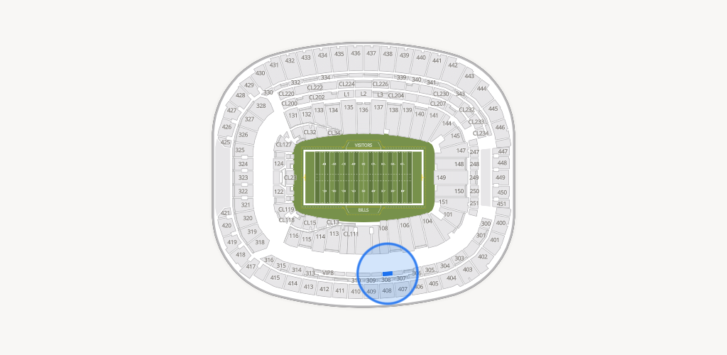 Highmark Stadium - NY Seating Chart
