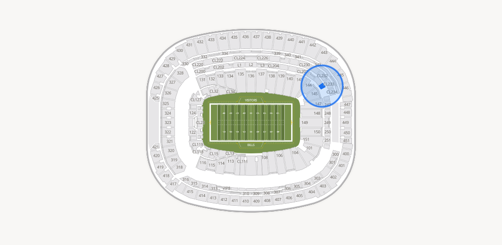 Highmark Stadium - NY Seating Chart