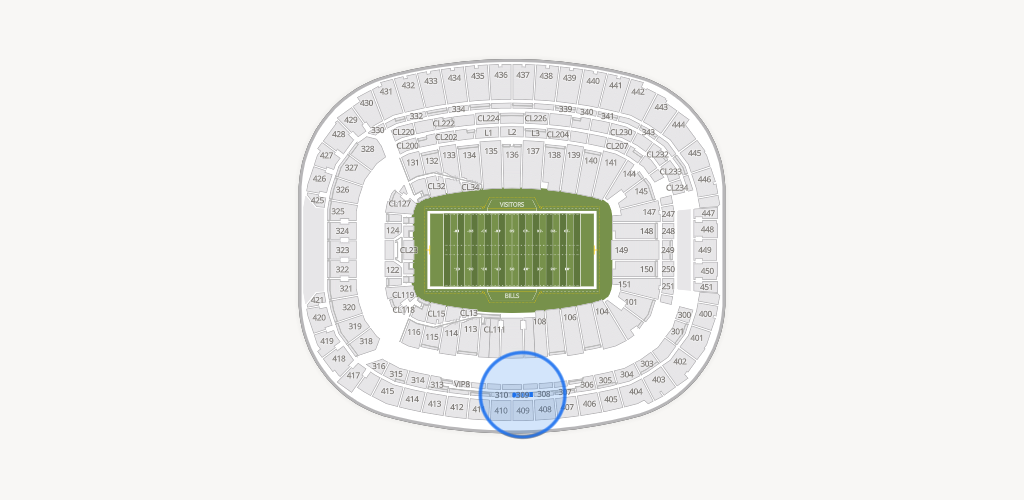 Highmark Stadium - NY Seating Chart