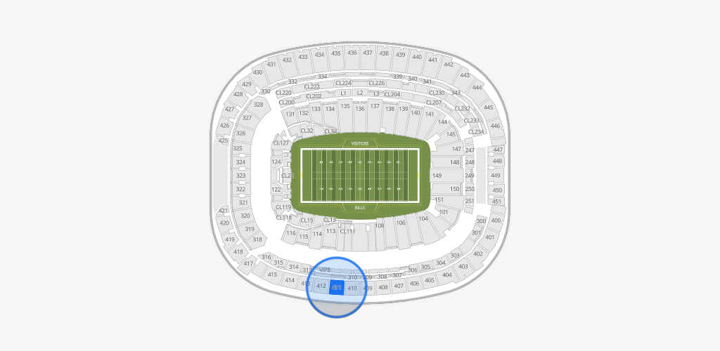 Highmark Stadium - NY Seating Chart