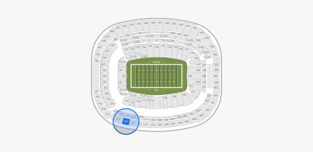 Highmark Stadium - NY Seating Chart