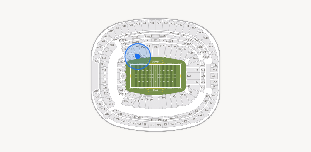 Highmark Stadium - NY Seating Chart