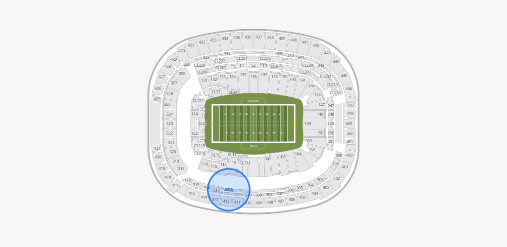 Highmark Stadium - NY Seating Chart