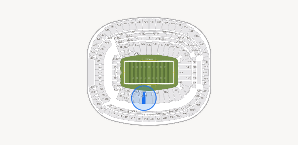Highmark Stadium - NY Seating Chart