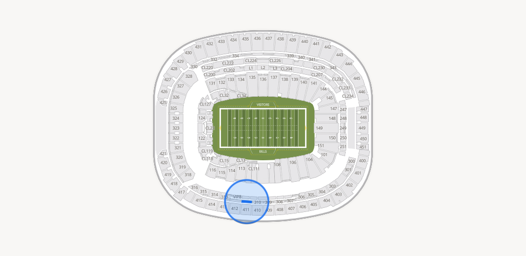 Highmark Stadium - NY Seating Chart