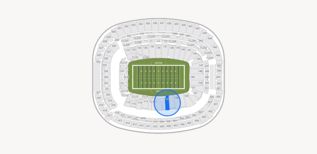 Highmark Stadium - NY Seating Chart