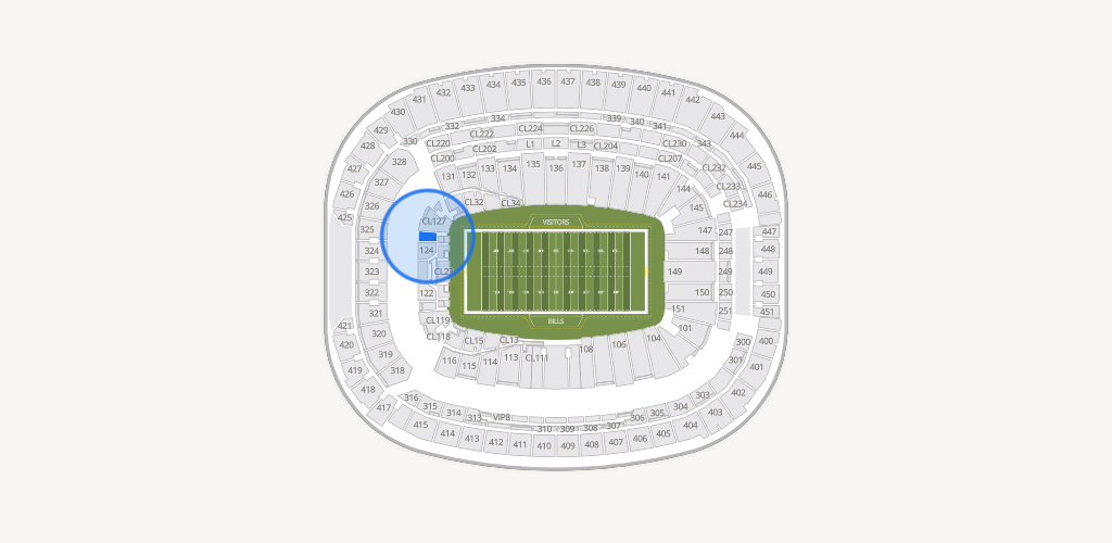 Highmark Stadium - NY Seating Chart