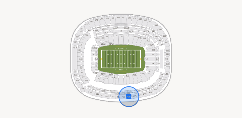 Highmark Stadium - NY Seating Chart