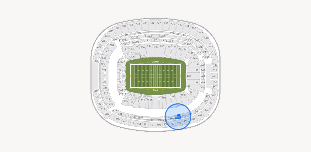 Highmark Stadium - NY Seating Chart