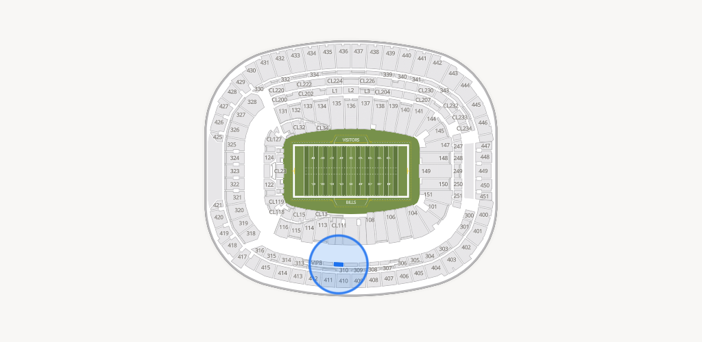 Highmark Stadium - NY Seating Chart