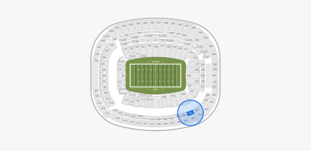 Highmark Stadium - NY Seating Chart