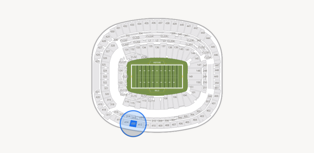 Highmark Stadium - NY Seating Chart