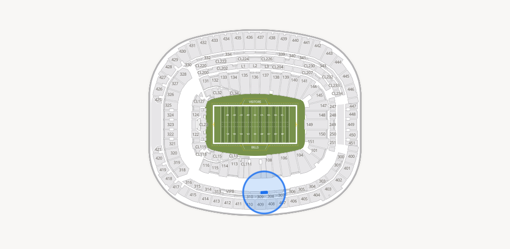 Highmark Stadium - NY Seating Chart