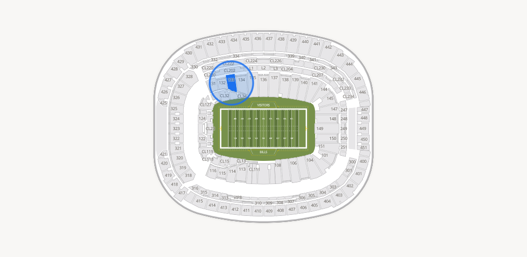 Highmark Stadium - NY Seating Chart