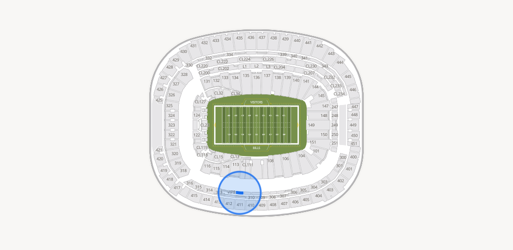 Highmark Stadium - NY Seating Chart