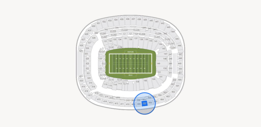 Highmark Stadium - NY Seating Chart
