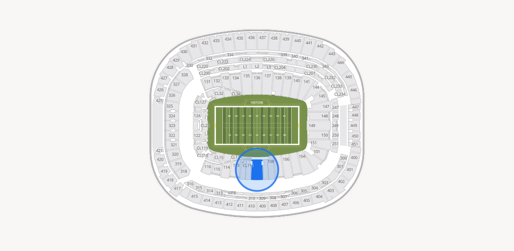 Highmark Stadium - NY Seating Chart
