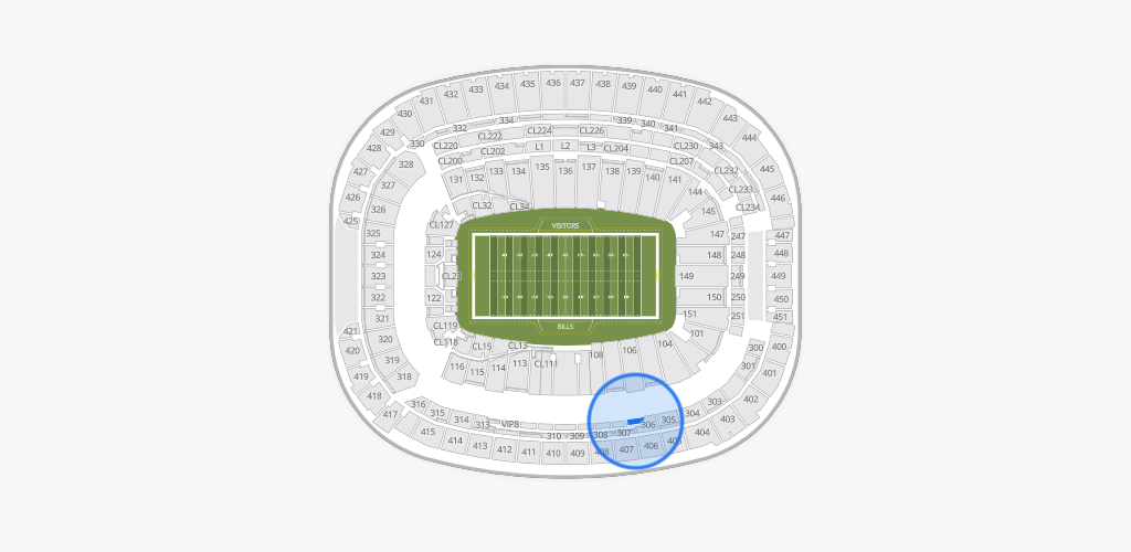 Highmark Stadium - NY Seating Chart