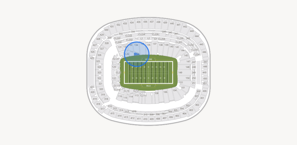 Highmark Stadium - NY Seating Chart