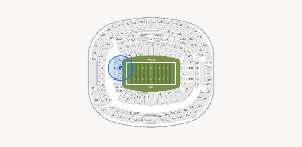 Highmark Stadium - NY Seating Chart