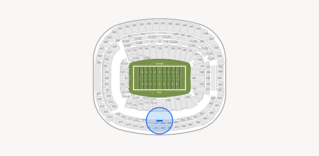 Highmark Stadium - NY Seating Chart