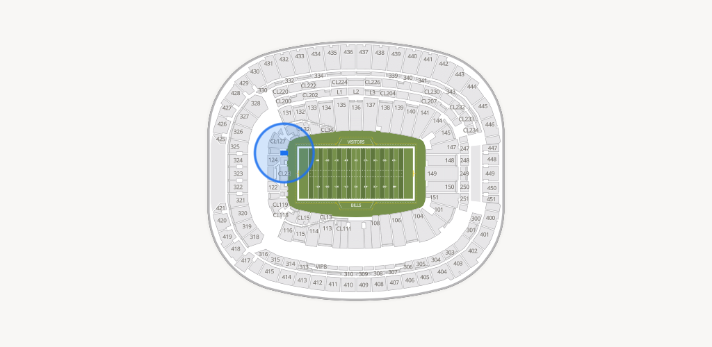 Highmark Stadium - NY Seating Chart