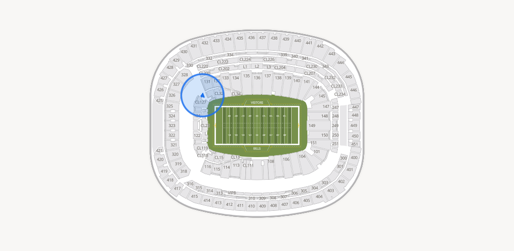 Highmark Stadium - NY Seating Chart