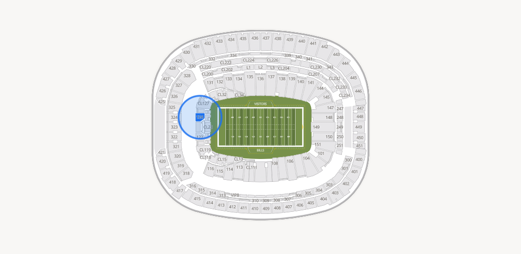 Highmark Stadium - NY Seating Chart