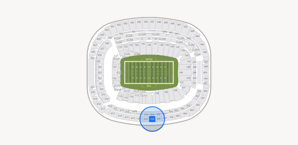 Highmark Stadium - NY Seating Chart
