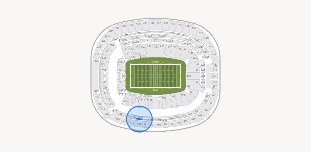 Highmark Stadium - NY Seating Chart
