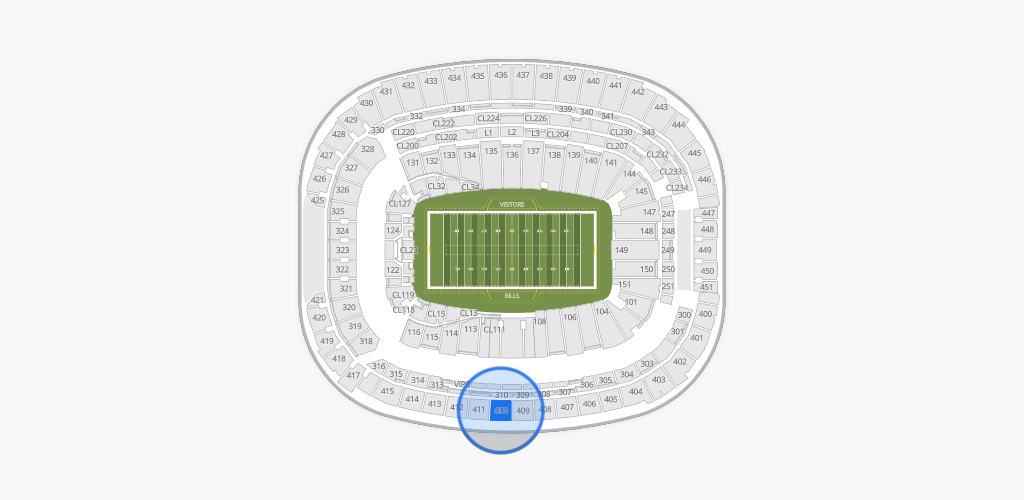 Highmark Stadium - NY Seating Chart