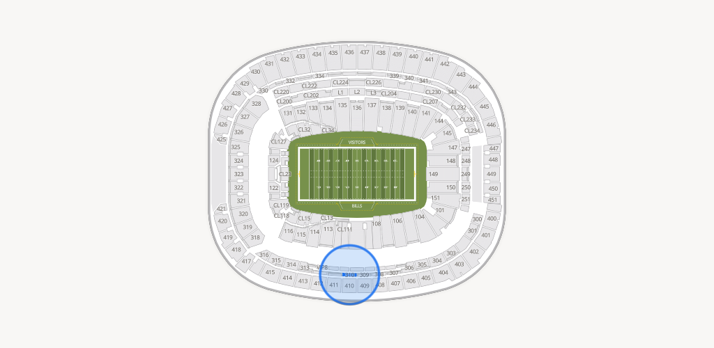 Highmark Stadium - NY Seating Chart