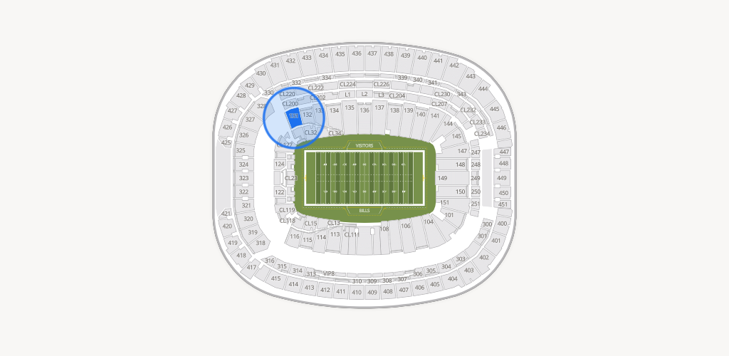 Highmark Stadium - NY Seating Chart
