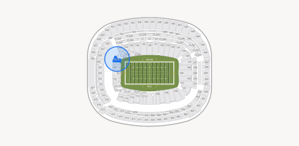 Highmark Stadium - NY Seating Chart