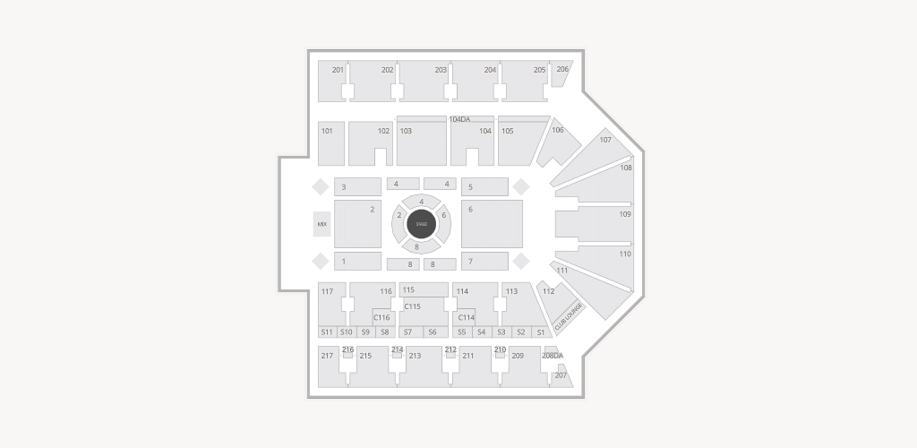 Hilliard Center Arena Seating Chart